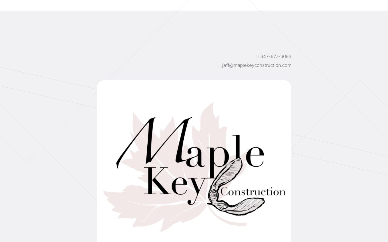 Maple Key Construction